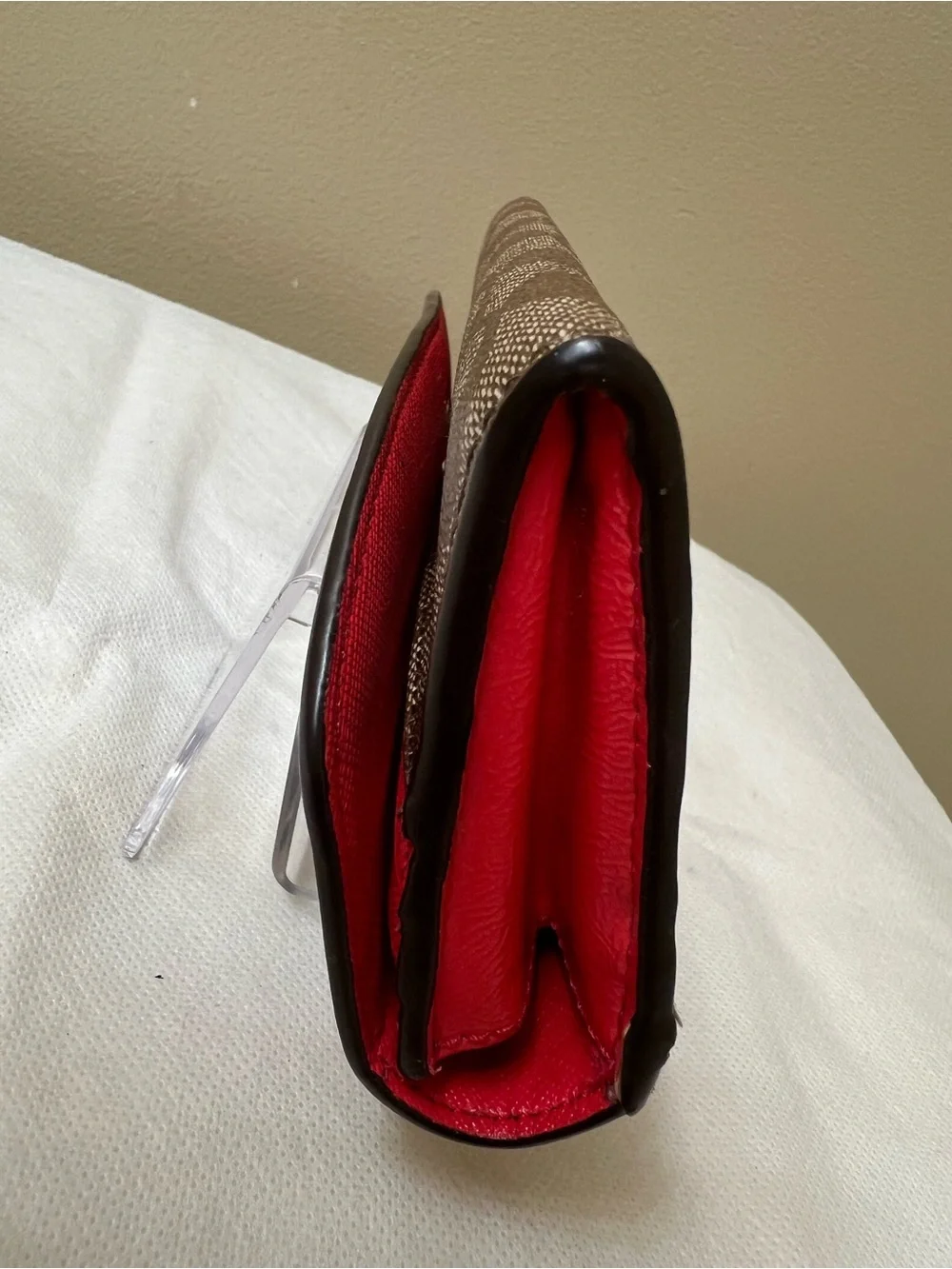 Coach Signature Canvas Long Wallet